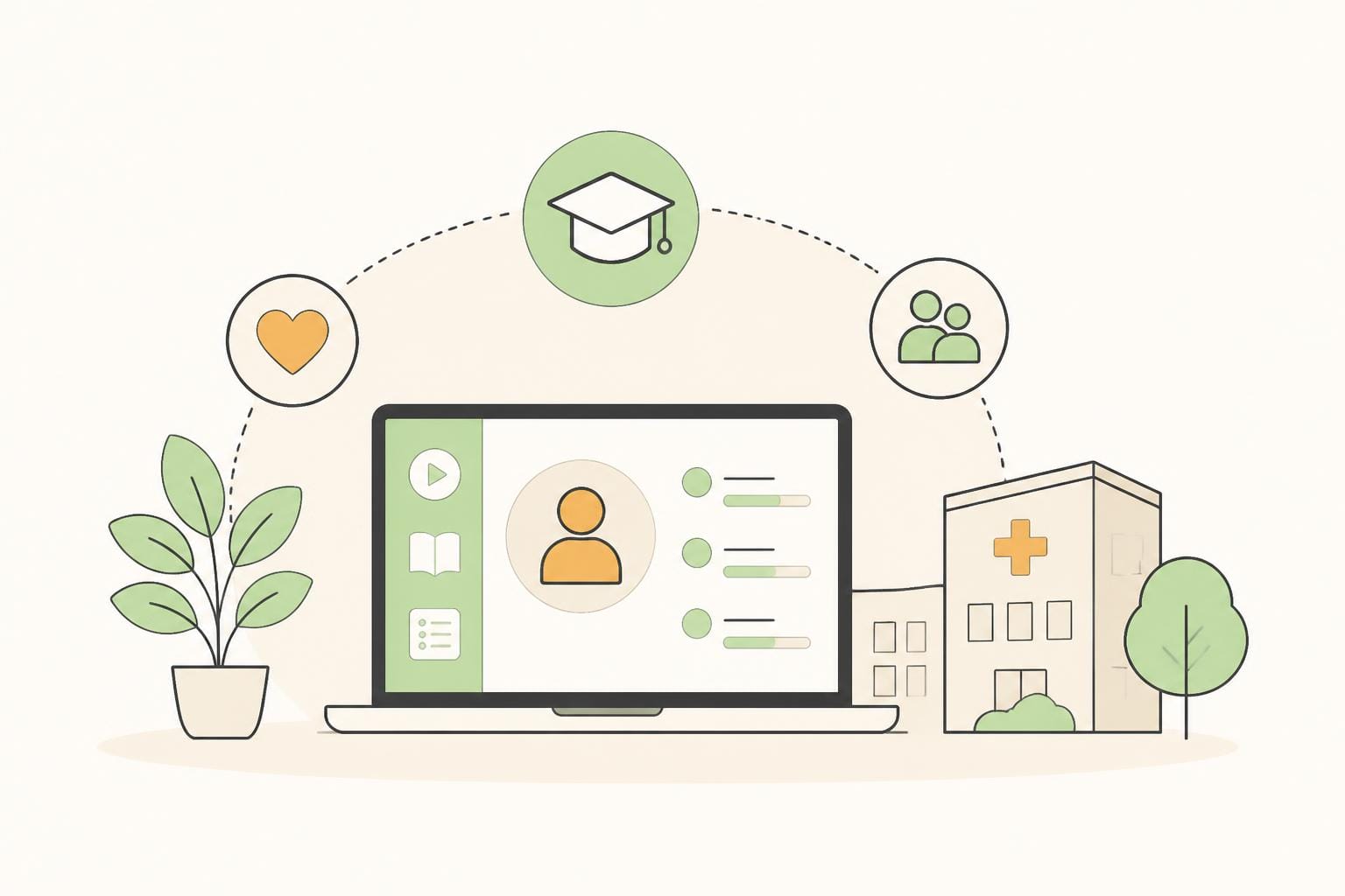 Illustration zum Beitrag: LMS – Einsatz im Unternehmen