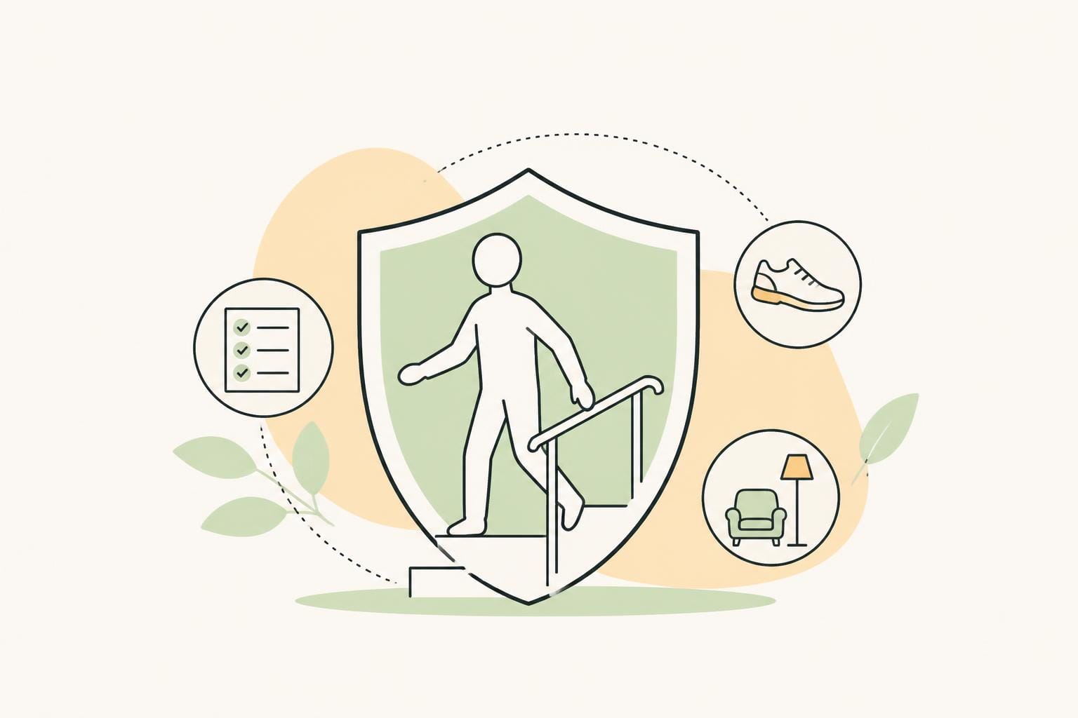 Illustration zum Beitrag: Expertenstandard Sturzprophylaxe in der Pflege