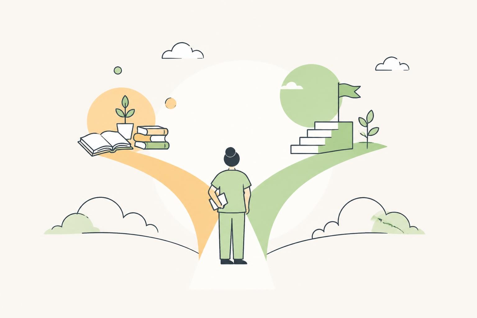 Illustration zum Beitrag: Fortbildung gestalten aber wie?! Umdenken erlaubt?!